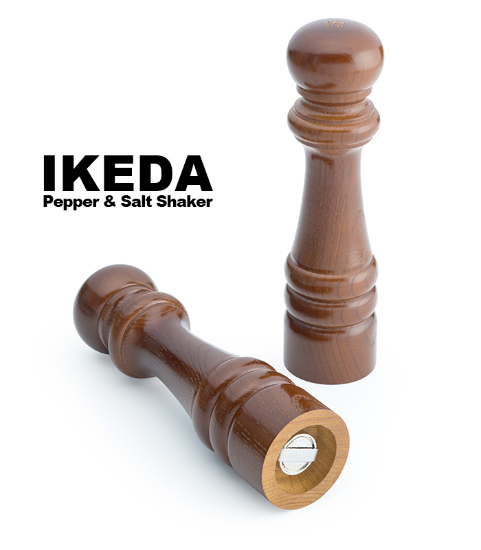 IKEDAのペパーミル＆ソルトシェーカー