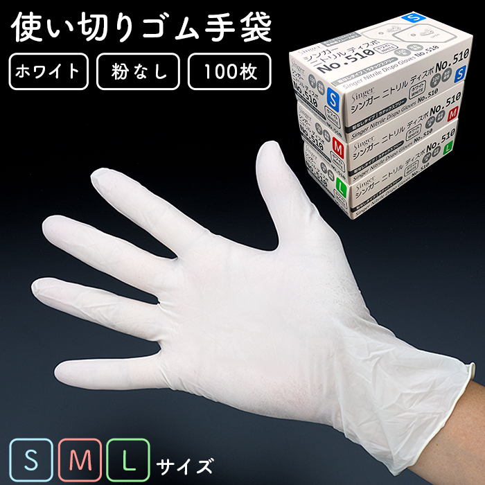 日本未発売 ラテックス グローブ 手袋 ノンパウダー S 100枚